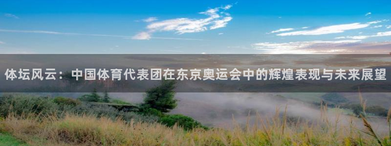 一竞技官网下载平台：体坛风云：中国体育代表团在东京奥运会中的